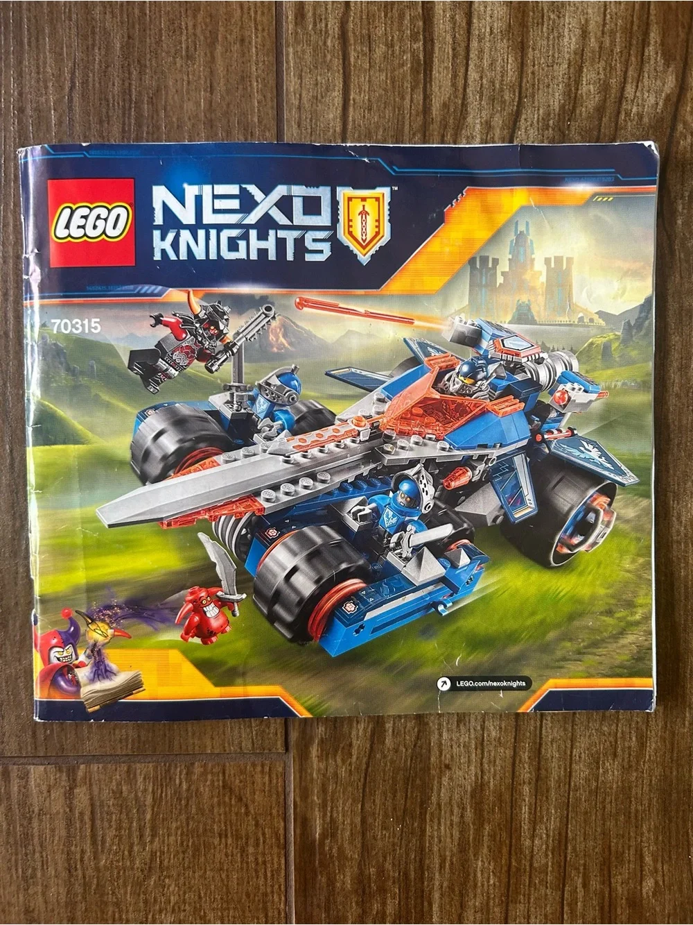 Lego Nexo Knights Clay’s Rumble Blade 70315